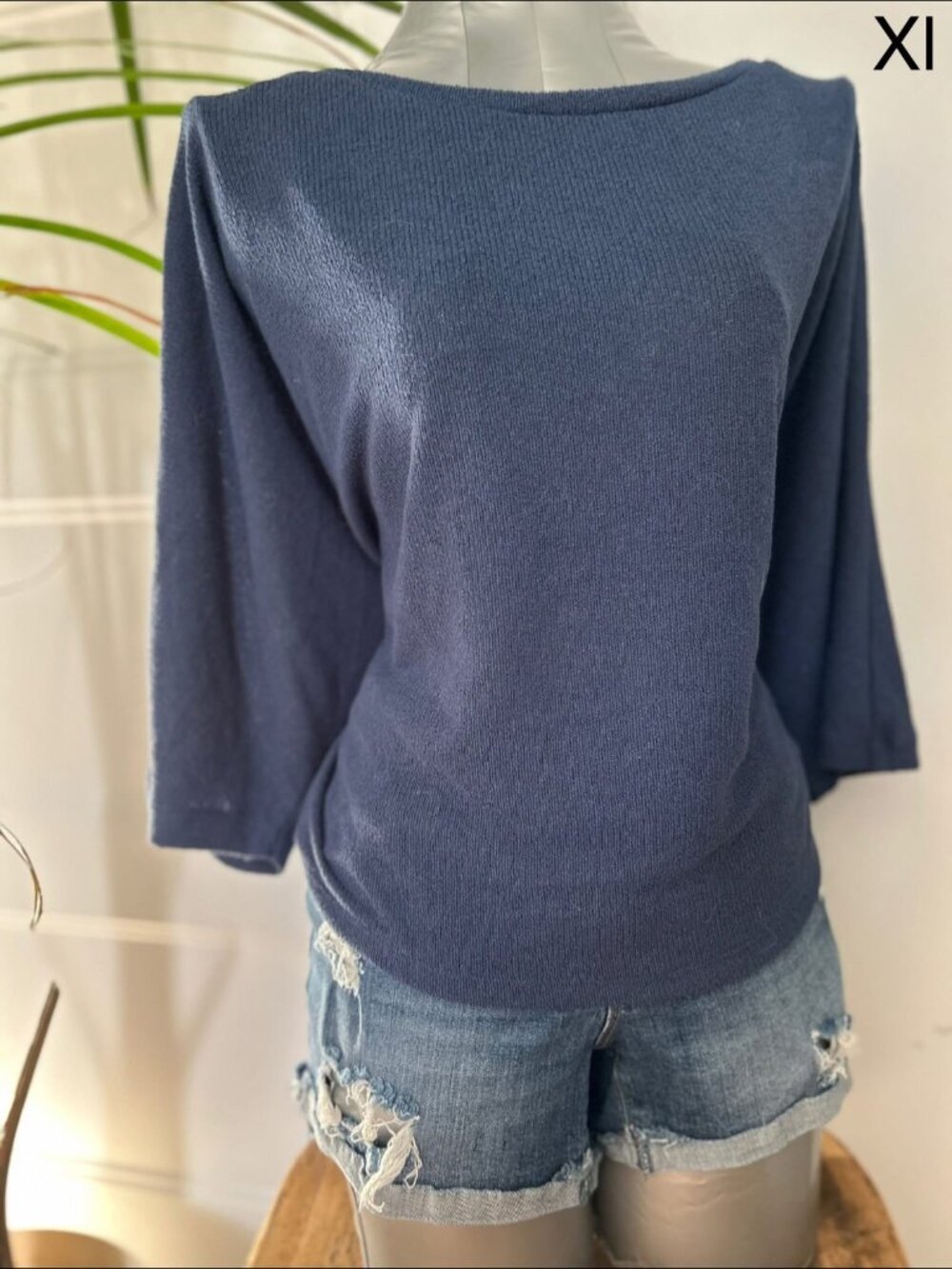 Chandail manche 3/4 , xlarge/friperie